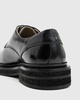 AllSaints escher leather derbys in black