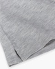 Slub Jersey Sleeveless Schoolboy Tee - Heather Grey