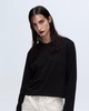 Classic Jersey Long Sleeve Boy Tee - Black