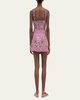 Luna Wisteria Mini Skirt Coverup