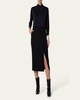 Short Knit Metallic One-Button Cardigan