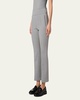 Maxine Micro Houndstooth High Waist Jersey Pants