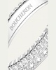 Quatre Radiant Edition White Gold Diamond Wedding Band Ring