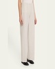 High-Waist Cotton Bias Pants