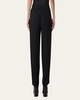 Chrissa Drawstring Tapered Leg Silk Pants