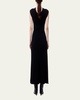 Belted Bias Midi Dress