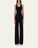 Deep V Knit Tank Top