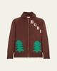 Fir Shawl Collar Wool Cardigan