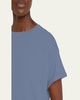 Cashmere-Blend Knit Lurex T-Shirt