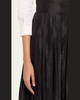 Pleated Silk Ball Skirt