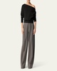 Paxi Off-The-Shoulder Cashmere Sweater