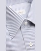 Men's Cotton Stripe Dress Shirt