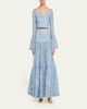 Lymanopoda Anis Linen Maxi Skirt