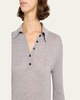 Alex Merino Wool Polo Top