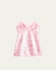 Finta Sequined Lace-Trim Mini Dress