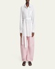 Belted Pajama Blouse