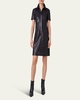 Sequined Chiffon Mini Dress