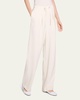 Pleated Casual Drawstring Pants