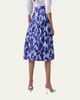 Floral Full Midi Skirt