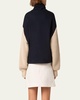 Mixed-Media Chunky Knit Sweater