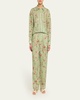 Florecer Honeysuckle Linen Pants