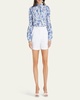 Azalea Sophia Button-Front Blouse