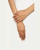 Iconica 18K Rose Gold Medium Band Ring with Diamonds