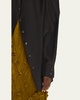 Portrait Collar Button Down Shirt