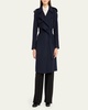 Belted Cashmere Trench Coat