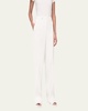 Wide-Leg Fluid Trousers
