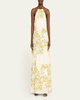 Frannie Floral Print Maxi Dress