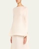 Paneled Pleats Top