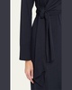 Skyla Cashmere-Blend Wrap Dress