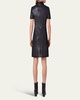 Sequined Chiffon Mini Dress