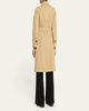 Feminine Belted Car Coat
