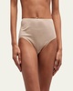 Cotton Seamless Satin-Trim Briefs
