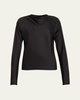 Georgia Cowl-Neck Cutout Top