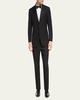 Two-Piece Wool Tuxedo Suit