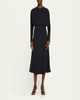 Dolman Cady Midi Dress