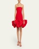 Strapless Oversized Bow Mini Dress