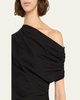Alice Draped One-Shoulder Tee