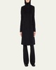 Duffle Knee-Length Wool Coat