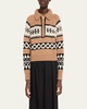 Carter Fair Isle Quarter-Zip Sweater