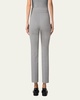 Maxine Micro Houndstooth High Waist Jersey Pants