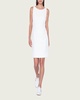 Silk Crepe Shift Dress