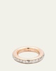 Iconica 18K Rose and White Gold Ring with Diamonds
