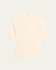 Elbow-Sleeve Turtleneck Sweater