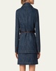 Denim Belted Jacket