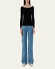 Leotard Off-Shoulder Cotton Top