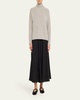 Boxy Cashmere Turtleneck Sweater